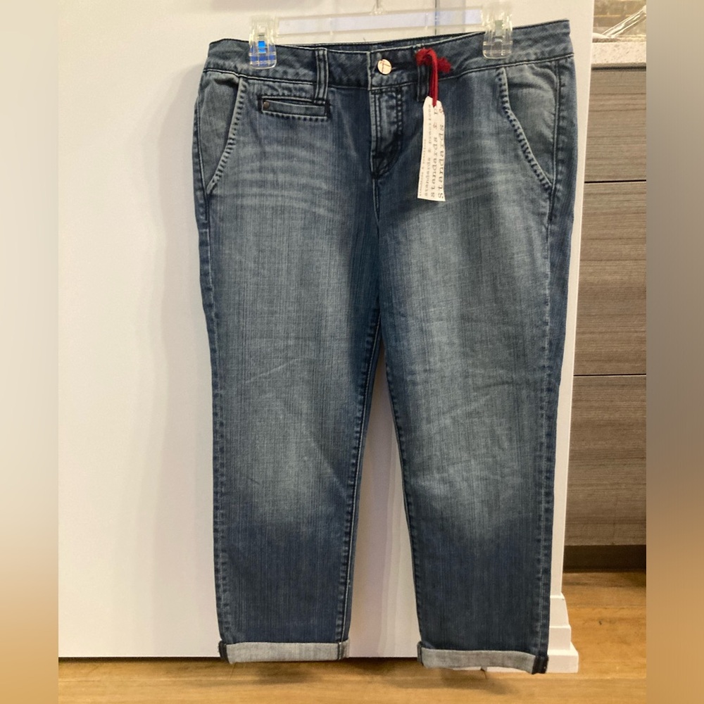 Standards and Practices Boyfriend Cuffed Jeans